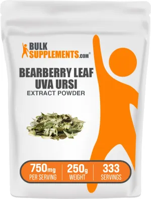 Bearberry Leaf Extract (Uva Ursi) Powder