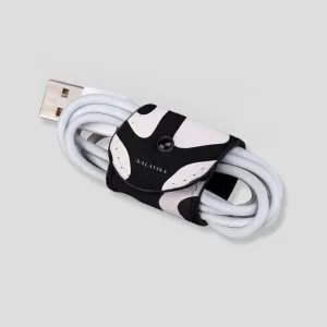 Black & White Paws EcoWrap Cord