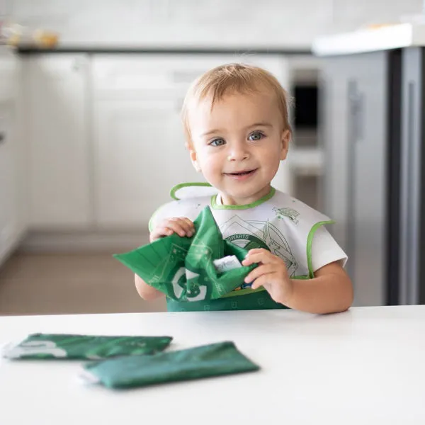 Bumkins Snack Bag Combo - Harry Potter Slytherin