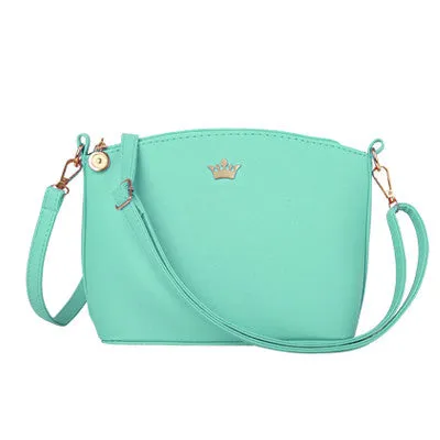 casual small imperial crown candy color handbags new fashion clutches ladies party purse women crossbody shoulder messenger bags