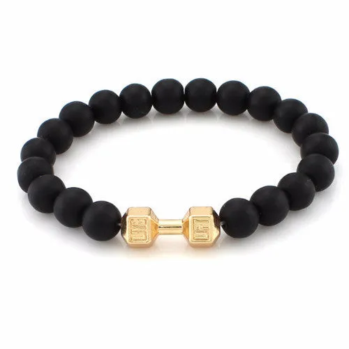 Classy Men Bracelet Matte Gym