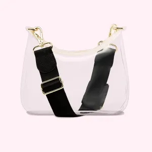 Clear Curved Crossbody Bag