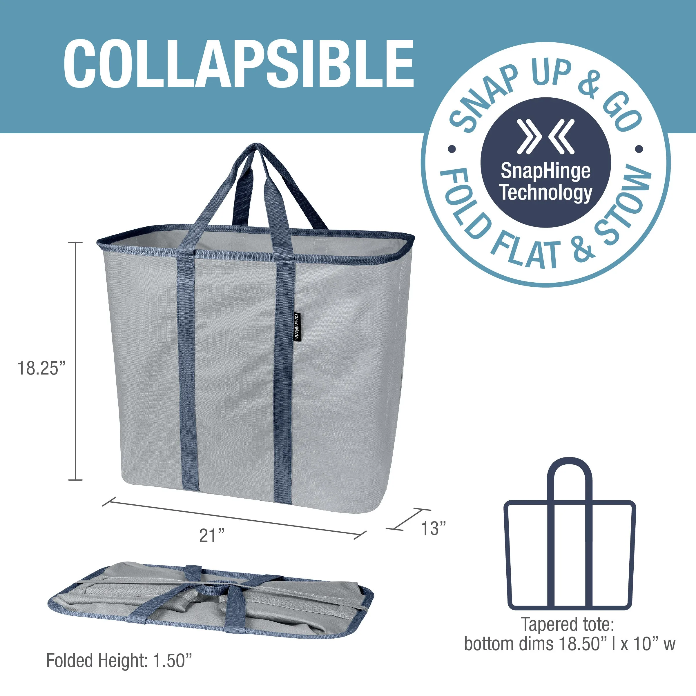 Collapsible Laundry Caddy