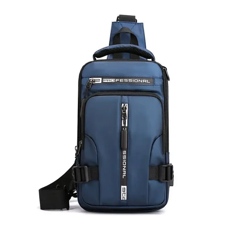 Crossbody Bags Men Multifunctional Backpack Shoulder Chest Bags