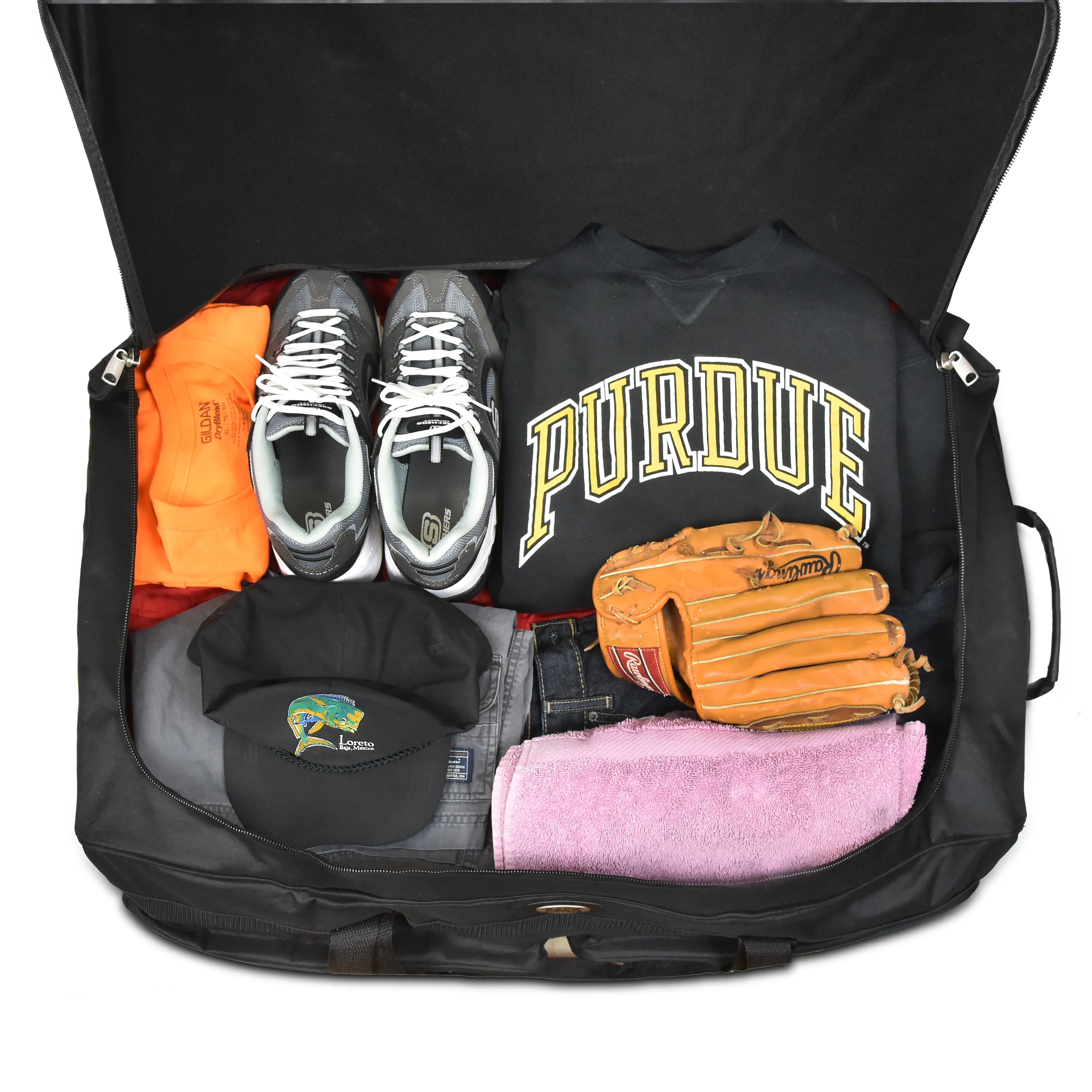 Extra Large Rolling Soft Trunk Duffel Bag 36" - Personalization Available