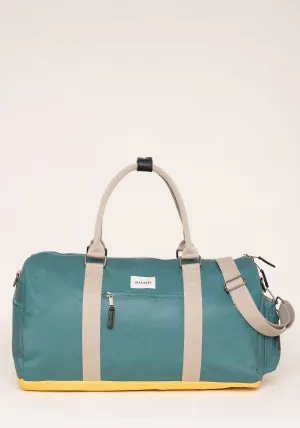 Green And Yellow Duffle Bag