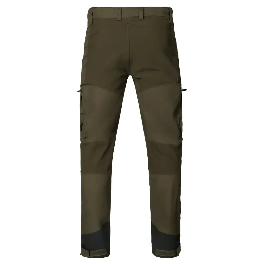 Hemlock Trousers - Pine Green/Grizzly Brown by Seeland