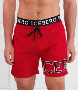 Iceberg Carry Over Swim Short (Red) - IICE3MBM11RED