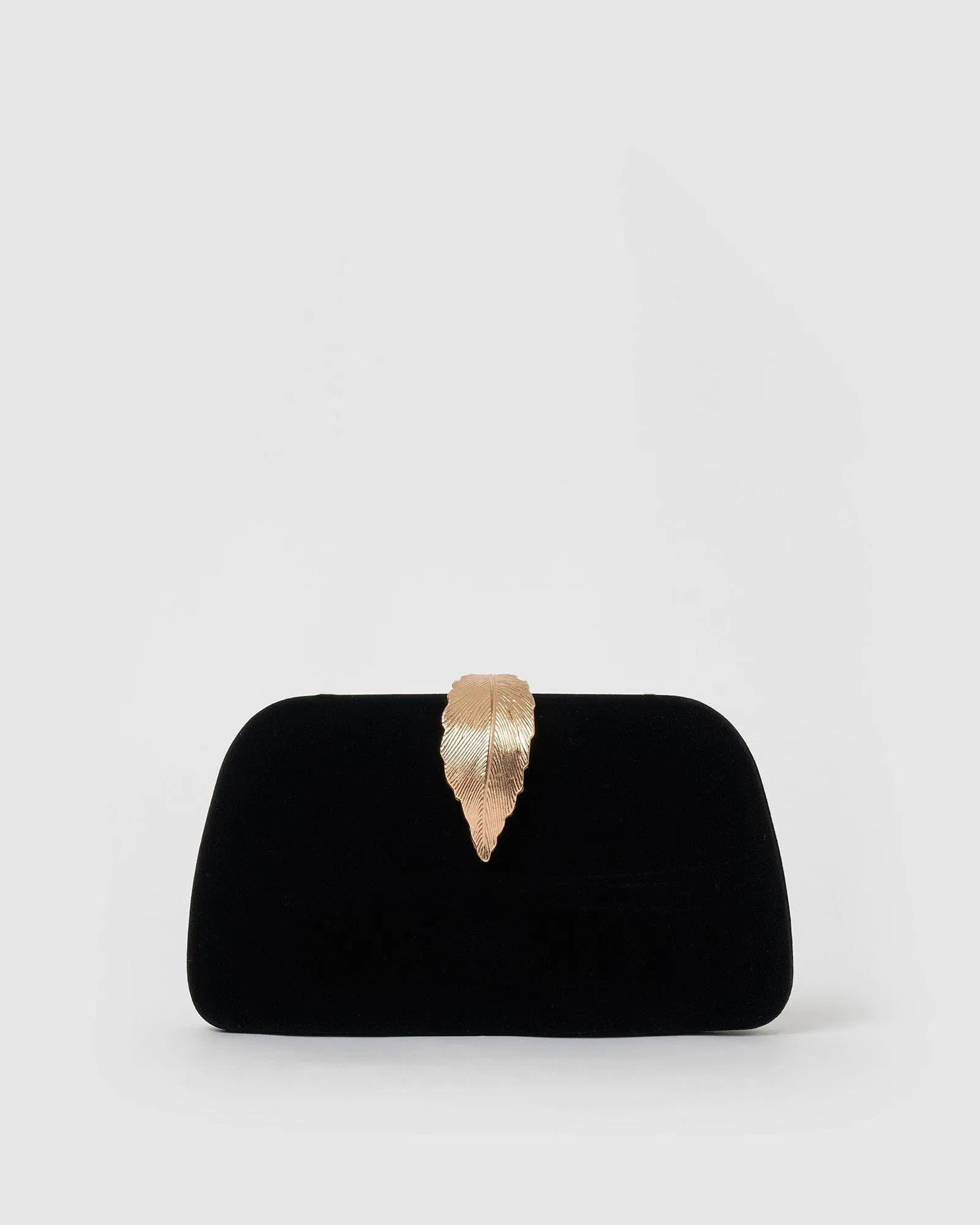 Izoa Rebecca Clutch Black Velvet