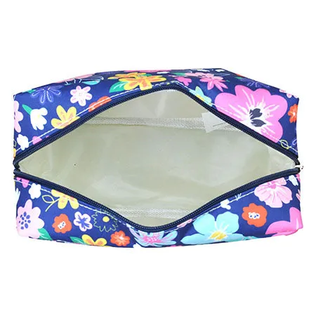 Lilac Floral NGIL Large Cosmetic Travel Pouch