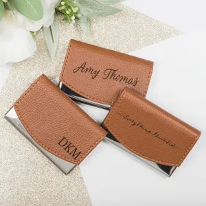 Personalized Business Card Holders