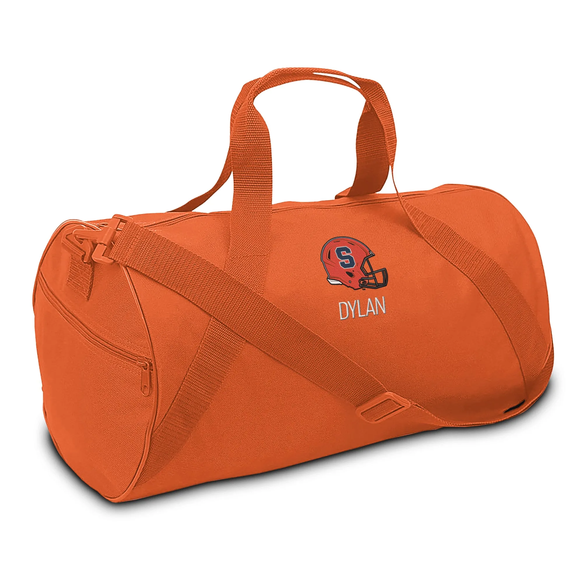 Personalized Syracuse Orange Helmet Duffel Bag