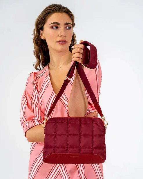 SOHO CROSSBODY BAG | Burgundy