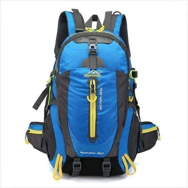 Waterproof Climbing Backpack Rucksack 40L Outdoor Sports Bag Travel Backpack Camping Hiking Trekking