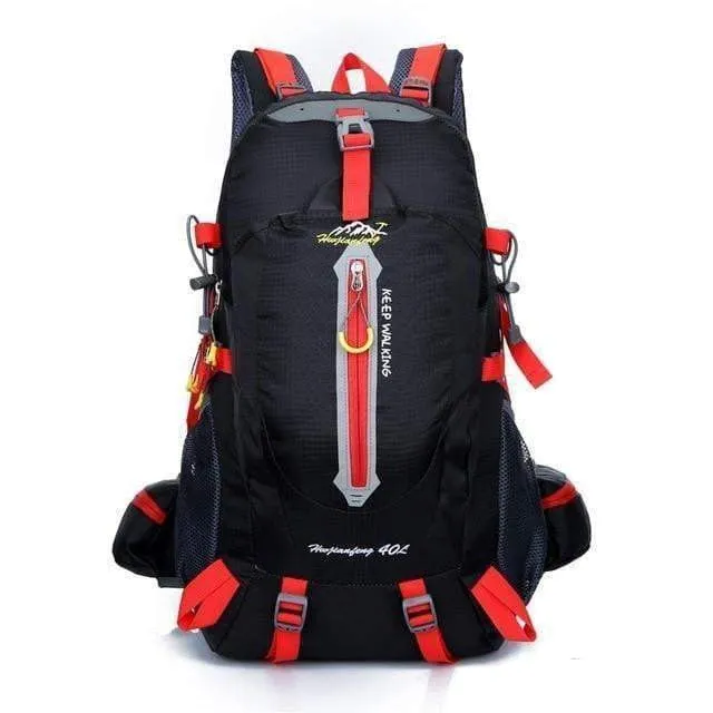 Waterproof Climbing Backpack Rucksack 40L Outdoor Sports Bag Travel Backpack Camping Hiking Trekking