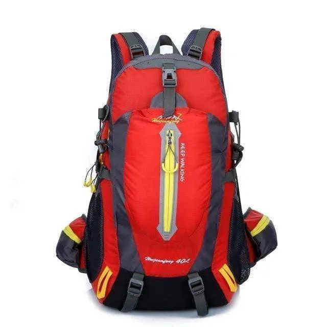 Waterproof Climbing Backpack Rucksack 40L Outdoor Sports Bag Travel Backpack Camping Hiking Trekking