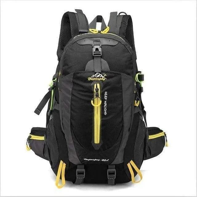 Waterproof Climbing Backpack Rucksack 40L Outdoor Sports Bag Travel Backpack Camping Hiking Trekking