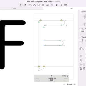Font creation software